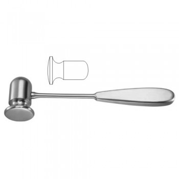 Doyen Bone Mallet Stainless Steel, 20.5 cm - 8" Head Diameter - Weight 25.0 mm - 120 Grams